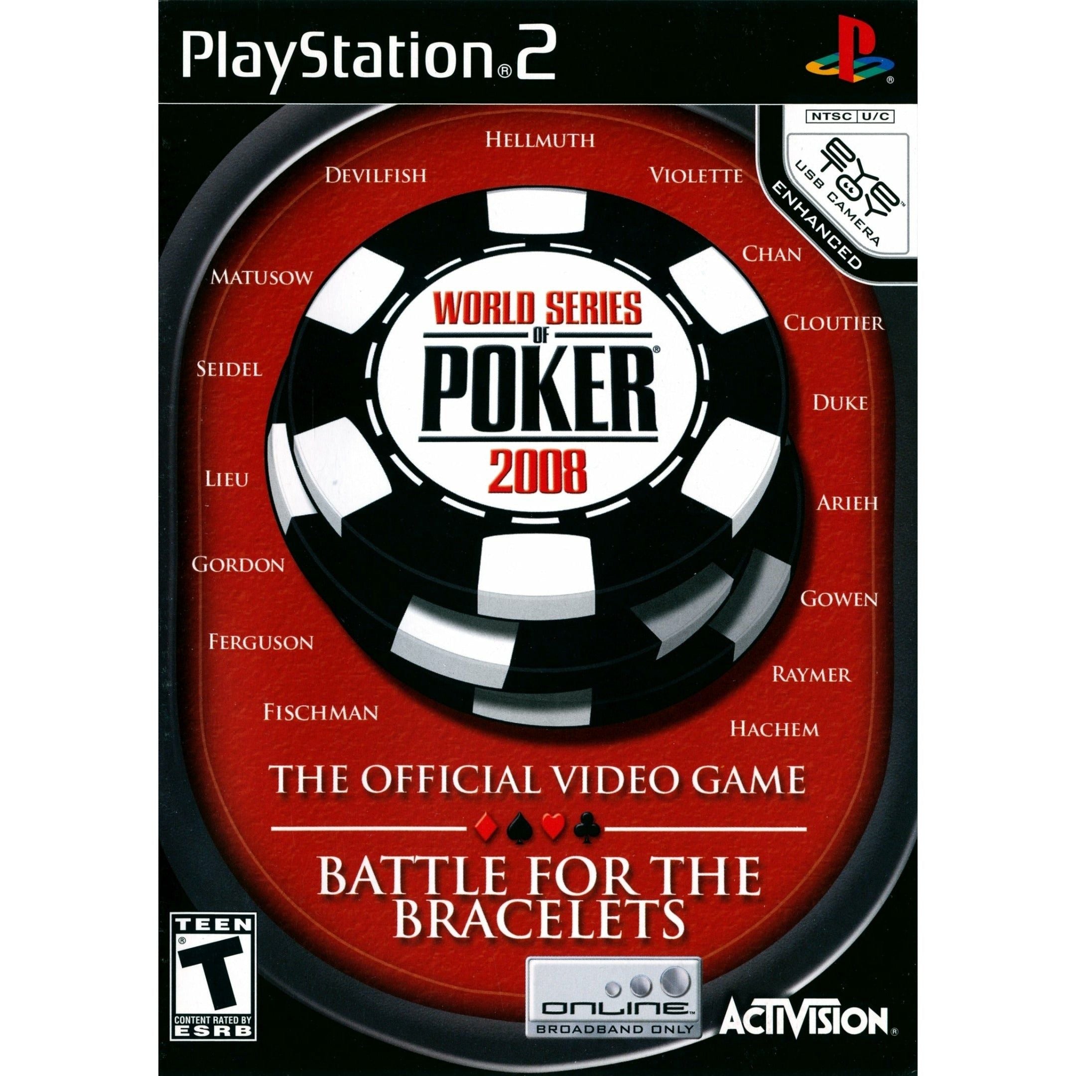 PS2 - World Series of Poker 2008 Battle for the Bracelets