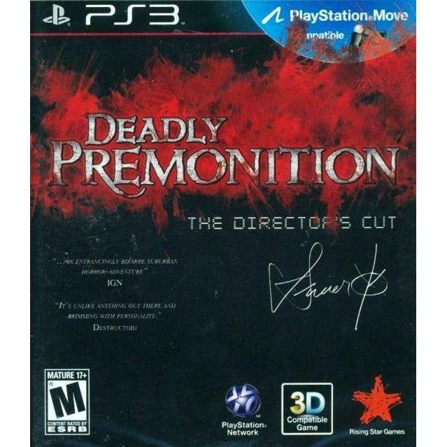 PS3 - Coupe des réalisateurs de Deadly Premonition