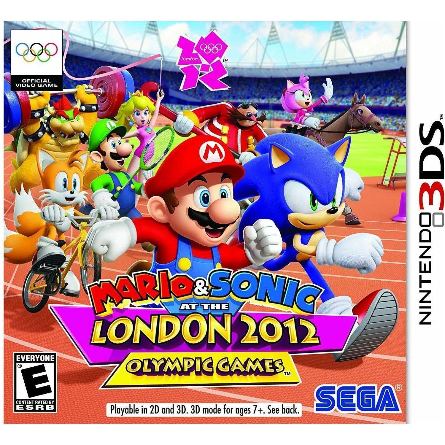 3DS - Mario & Sonic at the London 2012 Olympic Games (In Case)