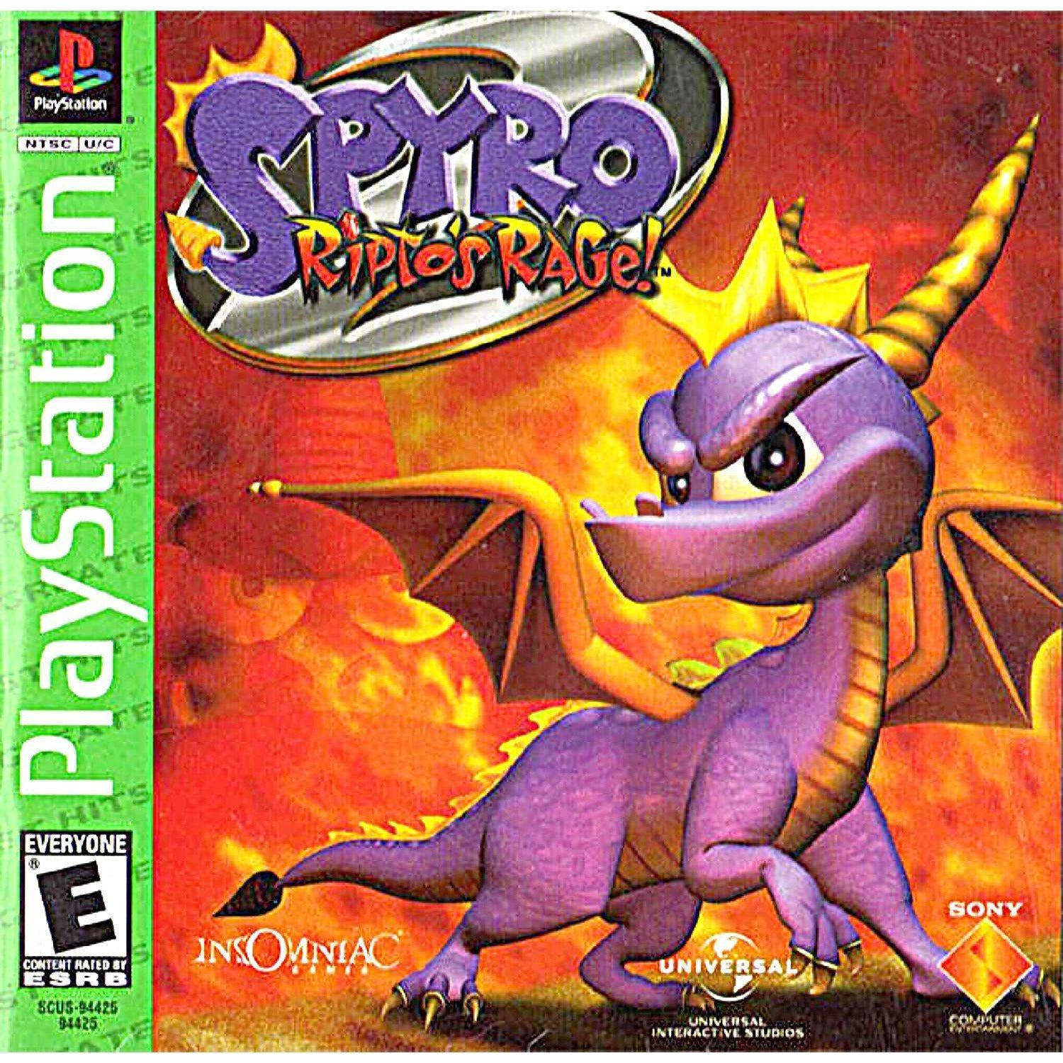 PS1 - Spyro 2 Ripto's Rage