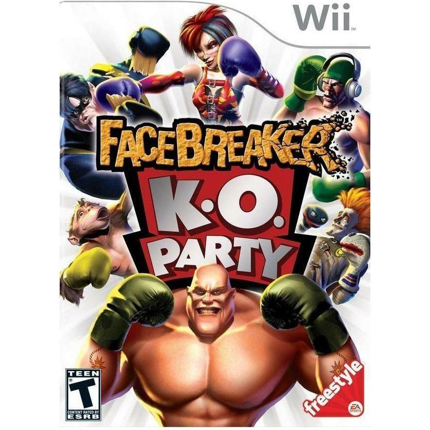 Wii - FaceBreaker K.O. Party