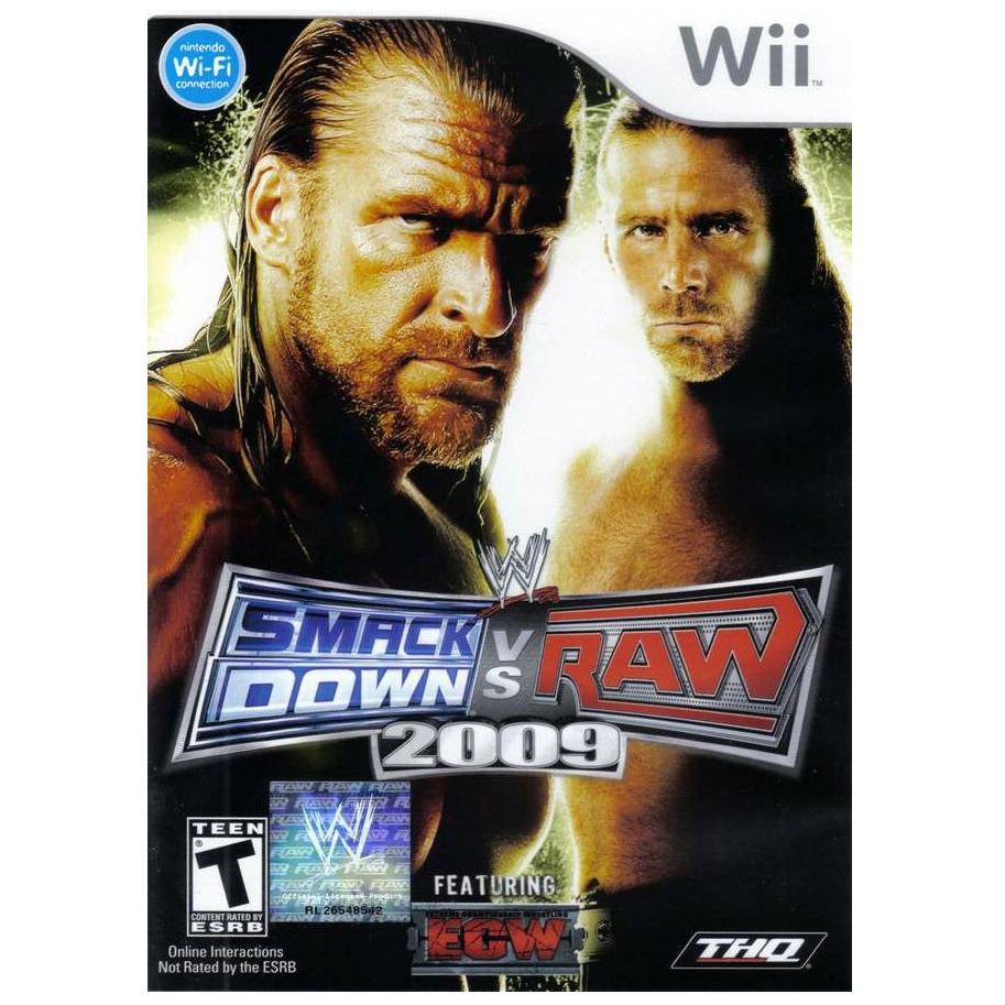 Wii - WWE Smackdown contre Raw 2009