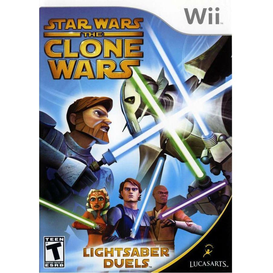 Wii - Duels au sabre laser Star Wars, la Guerre des Clones