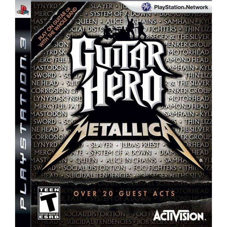 PS3 - Guitar Hero Metallica