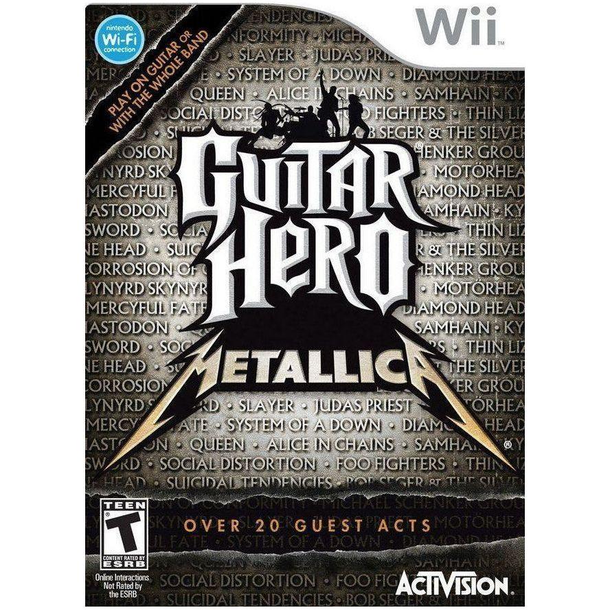 Wii - Guitar Hero Metallica