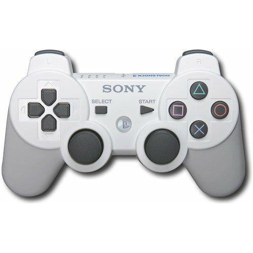 Manette Sony DualShock PS3 (utilisée) (blanc)