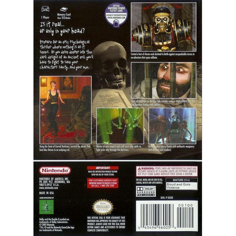 GameCube - Eternal Darkness Sanity's Requiem