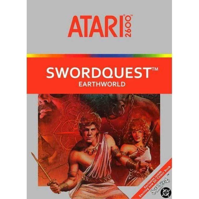 Atari 2600 - SwordQuest EarthWorld (cartouche uniquement)
