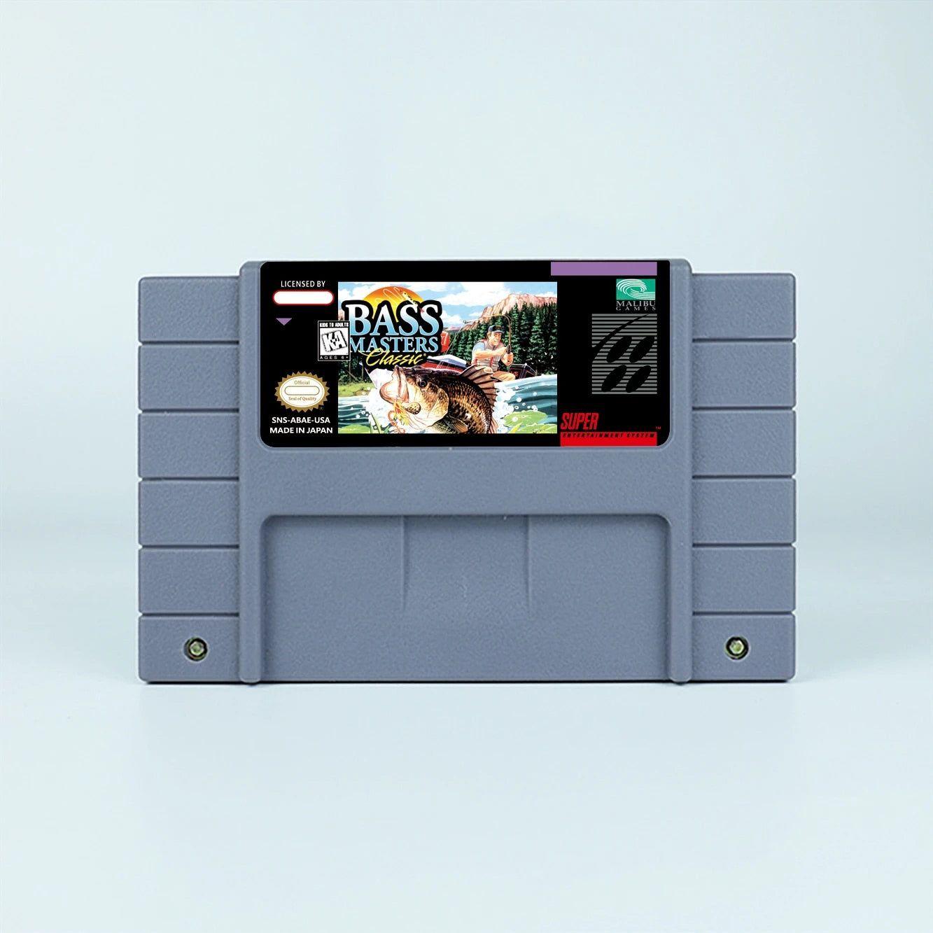 SNES - Bass Masters Classic (cartouche uniquement)