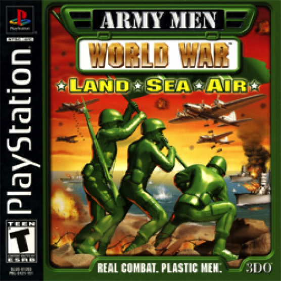 PS1 - Army Men World War Land Sea Air