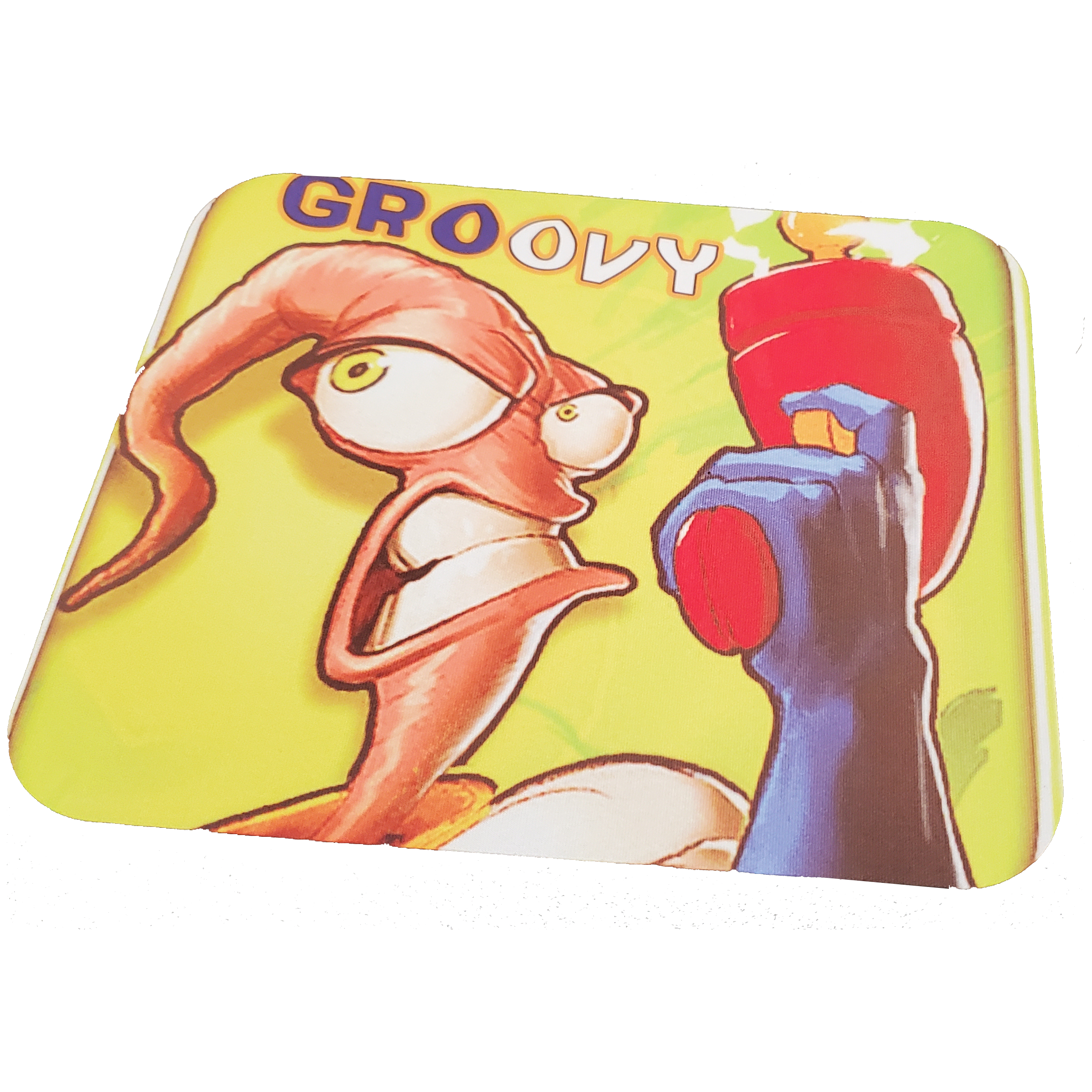 Mouse Pad - Earthworm Jim - Groovy!