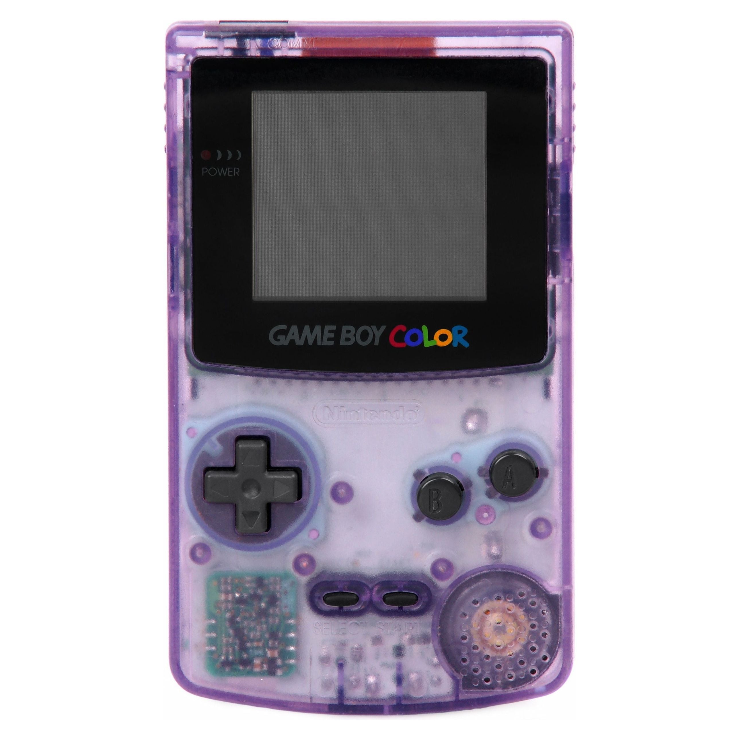 Nintendo Game Boy Advance Atomic Purple Game Console With Backlit Screen