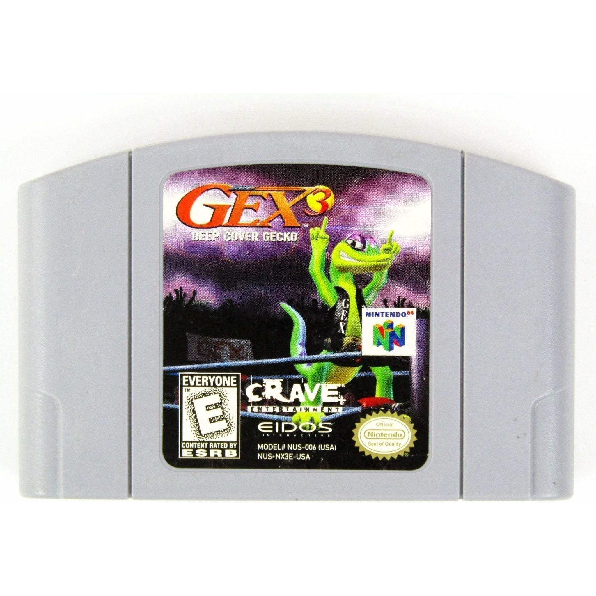 N64 - Gex 3 (cartouche uniquement)