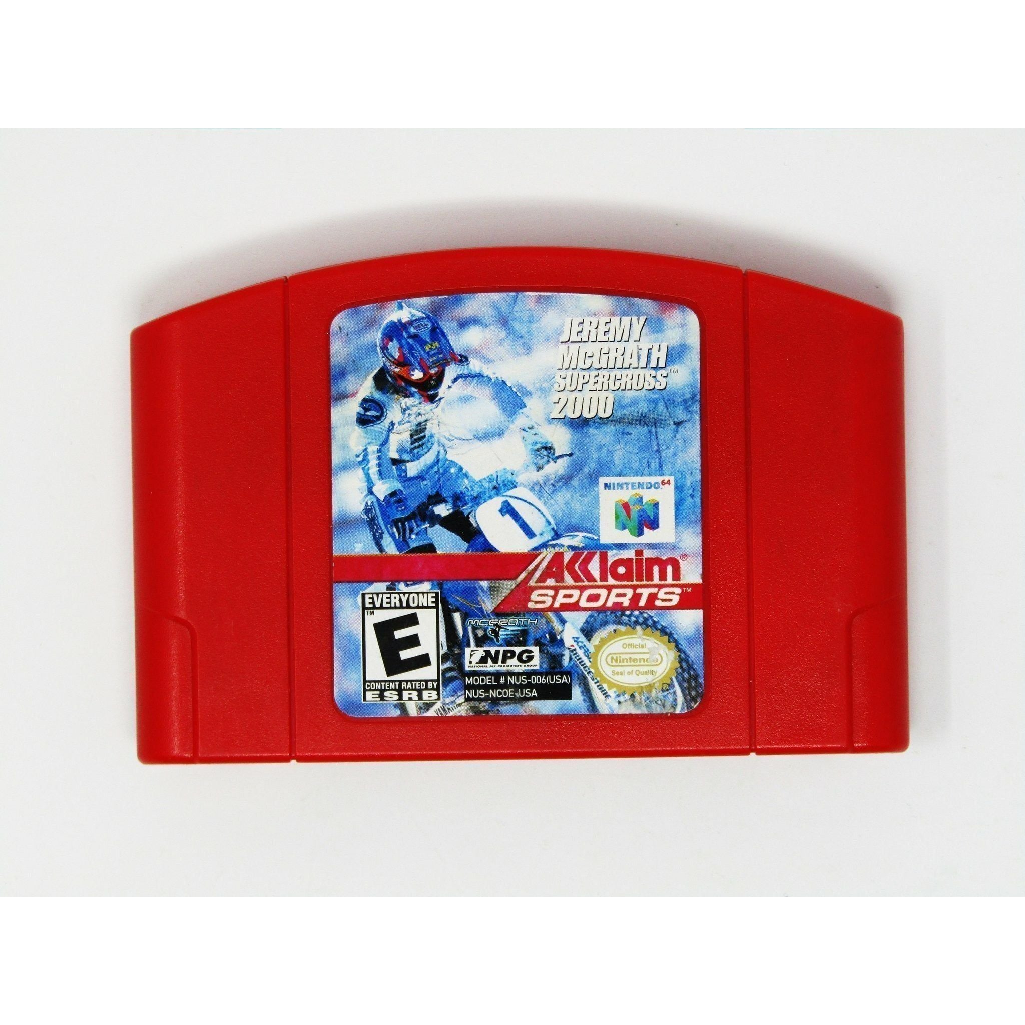 N64 - Jeremy McGrath Supercross 2000