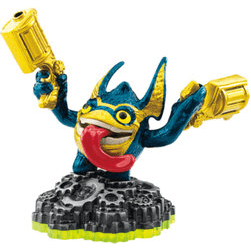 Skylanders Spyro's Adventure - Legendary Trigger Happy Figure