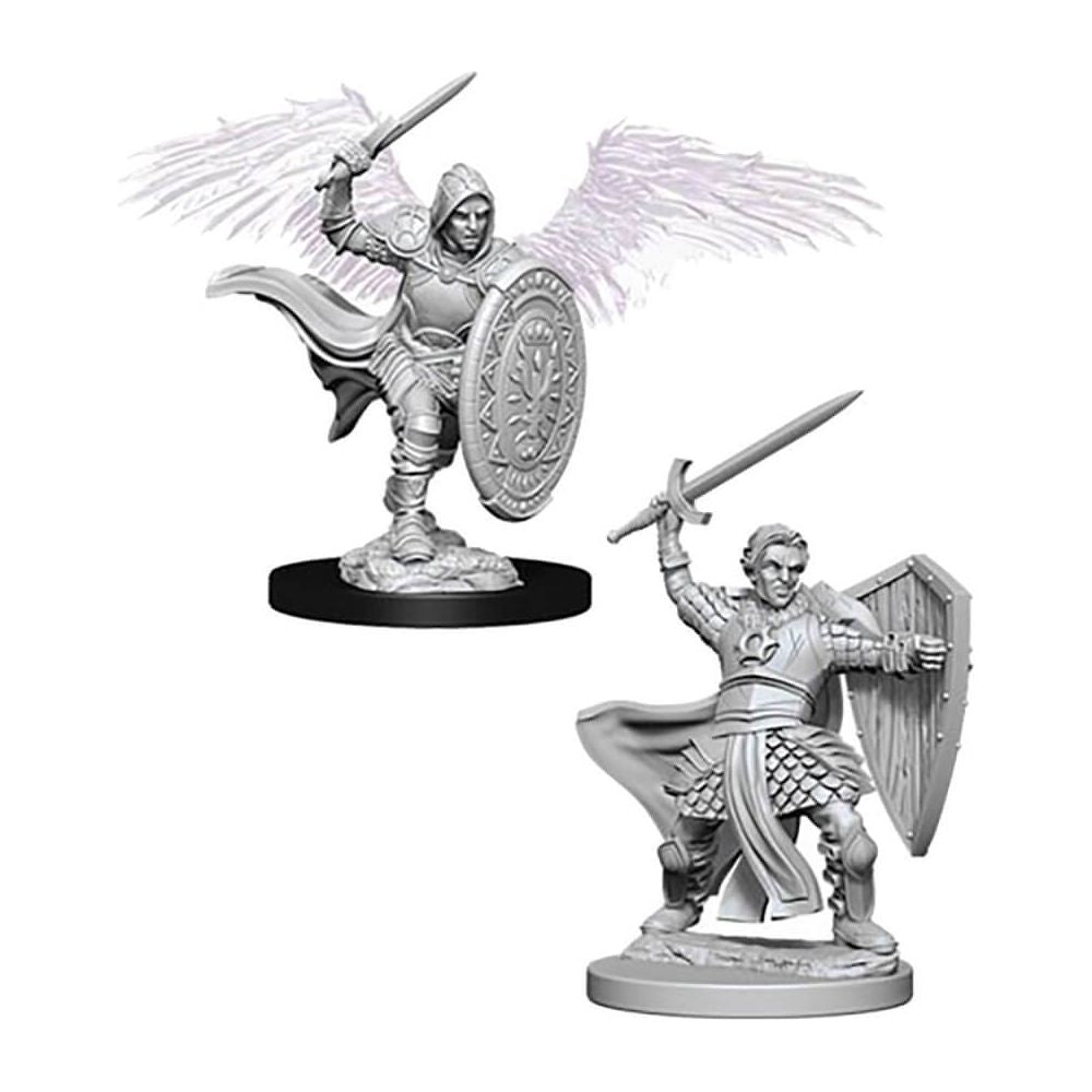 D&D - Minis - Nolzurs Marvelous Miniatures - Aasimar Male Paladin