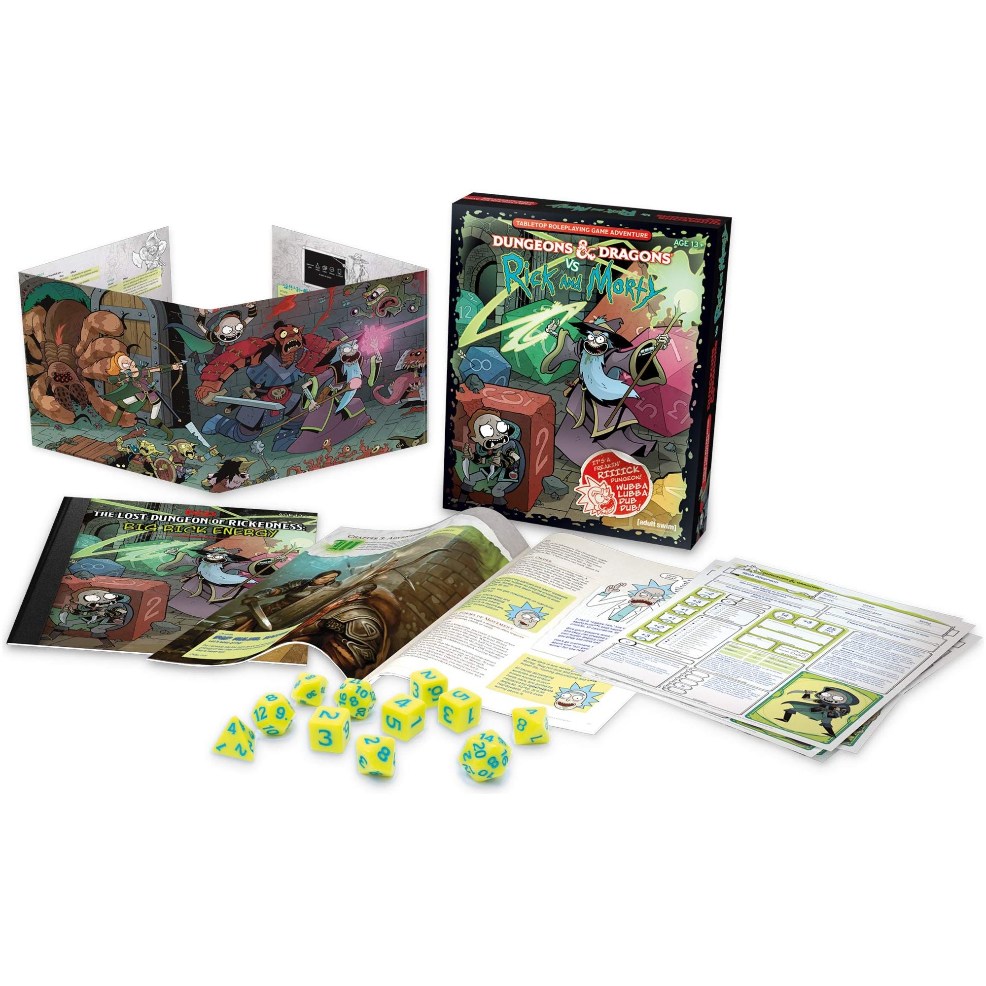 D&D - Dungeons & Dragons vs Rick and Morty