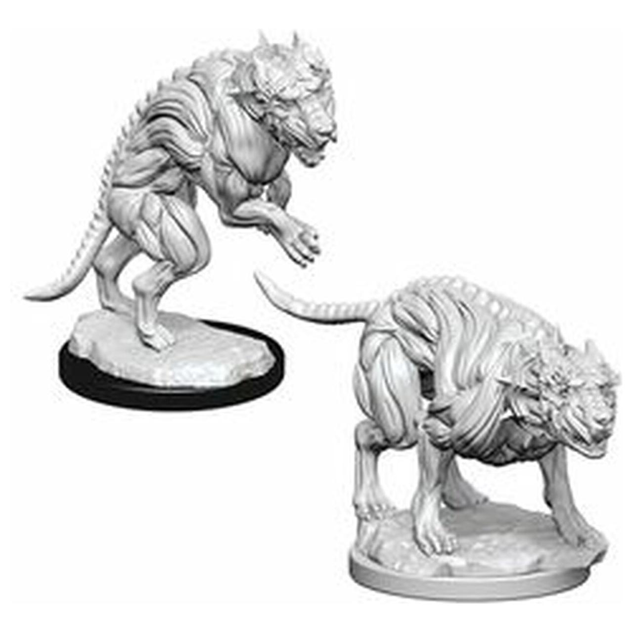 D&D - Minis - Pathfinder Deep Cuts - Hell Hounds
