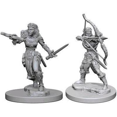 D&D - Minis - Nolzurs Marvelous Miniatures - Elf Female Ranger