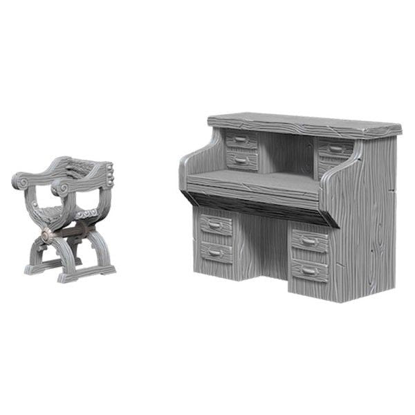 D&D - Minis - WizKids Deep Cuts - Desk & Chair