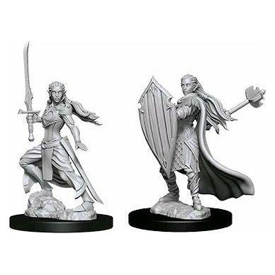 D&D - Minis - Nolzurs Marvelous Miniatures - Elf Female Paladin