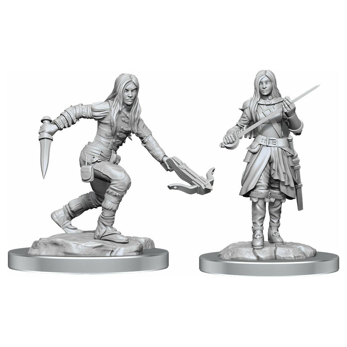 D&D - Minis - Nolzurs Marvelous Miniatures - Voleuse demi-elfe