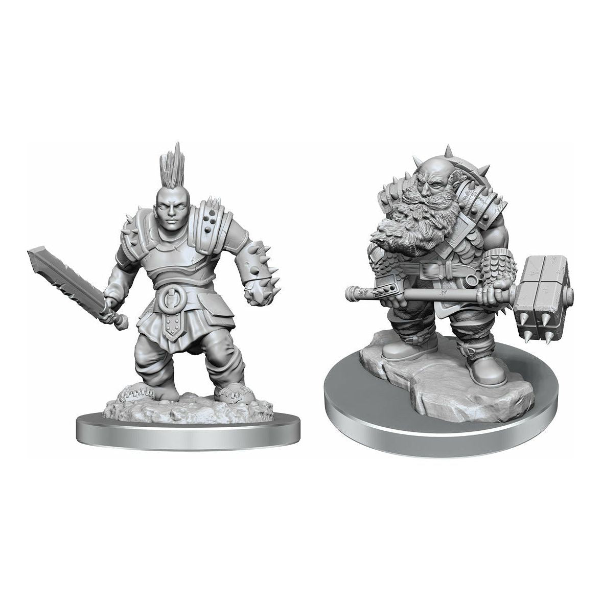 D&D - Minis - Nolzurs Marvelous Miniatures - Duergar Fighters