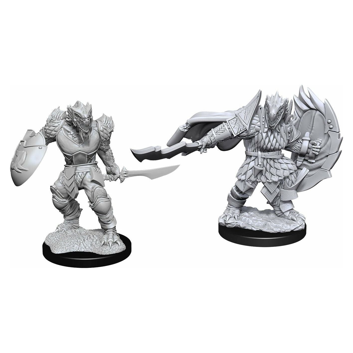 D&D - Minis - Nolzurs Marvelous Miniatures - Dragonborn Male Fighter