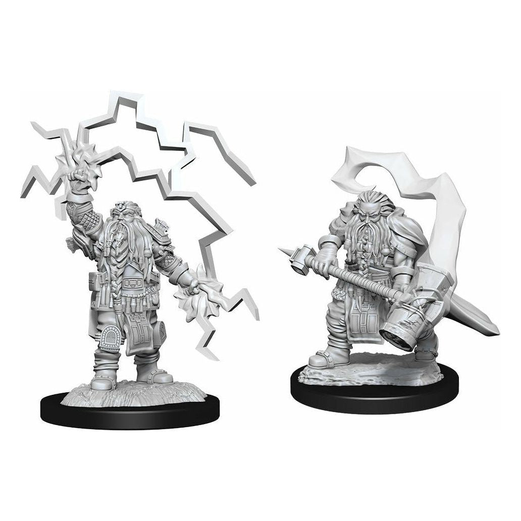 D&D - Minis - Nolzurs Marvelous Miniatures - Clerc mâle nain
