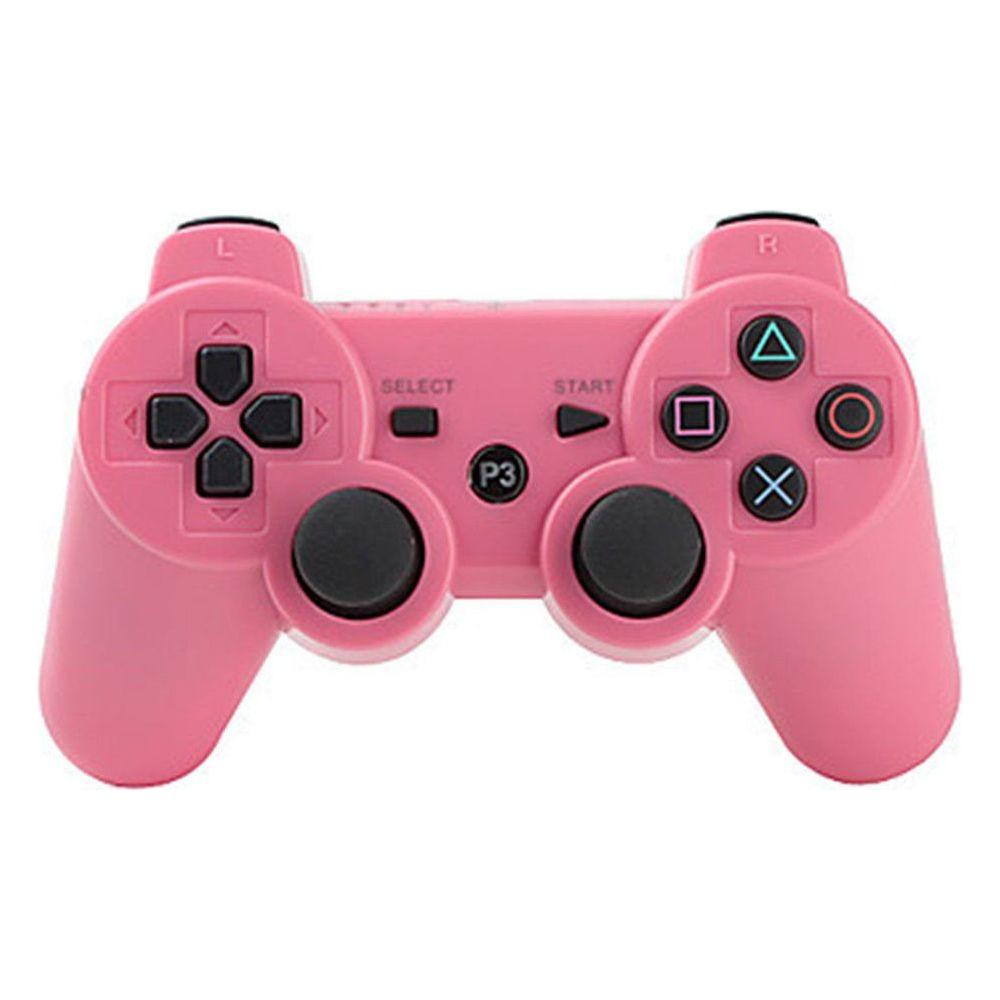Manette PS3 tierce Doubleshock III (sans fil) (rose)