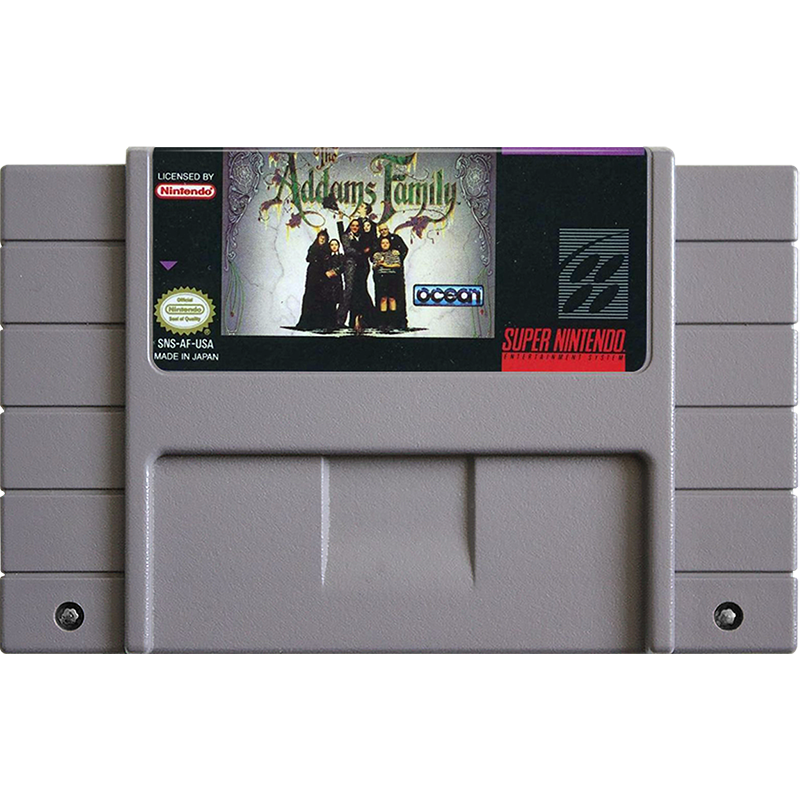 SNES - La famille Addams (cartouche uniquement)