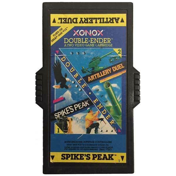 Atari 2600 - Double Ender Spikes Peak / Artillery Duel (cartouche uniquement)