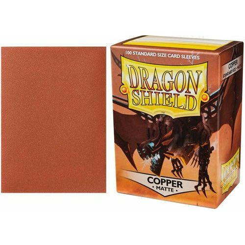 Dragon Shield Sleeves Matte (Paquet de 100) (Cuivre)