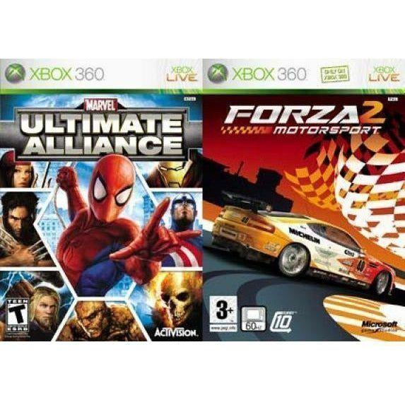 XBOX 360 - Marvel Ultimate Alliance and Forza Motorsport 2