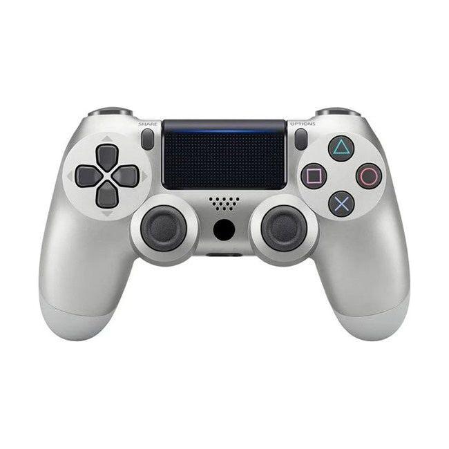 Manette PS4 tierce Doubleshock IV (sans fil) (argent)