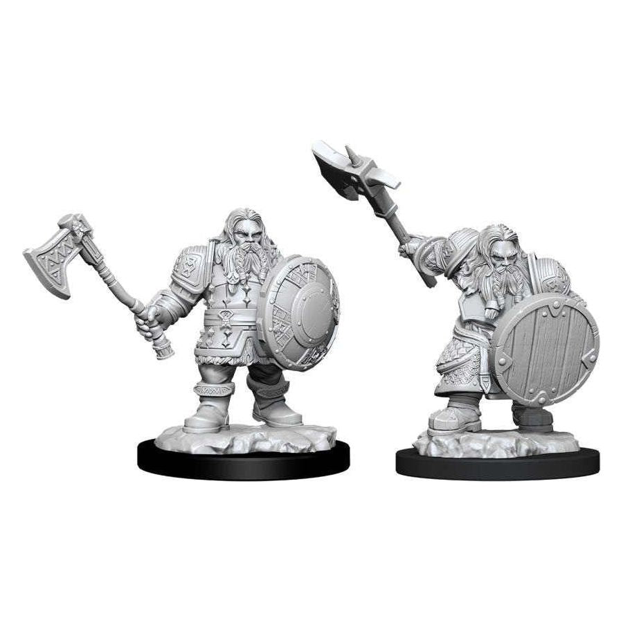 D&D - Minis - Nolzurs Marvelous Miniatures - Combattant nain mâle