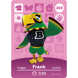 Amiibo - Animal Crossing Frank Card (#283)
