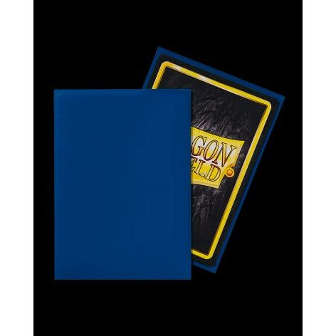 Dragon Shield Sleeves Matte (100 Pack) (Blue)