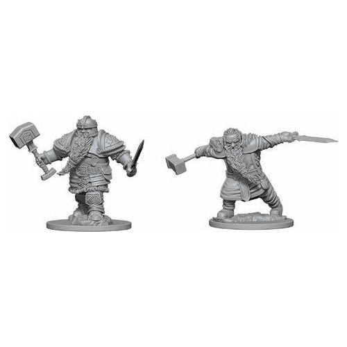 D&D - Minis - Nolzurs Marvelous Miniatures - Combattant nain mâle