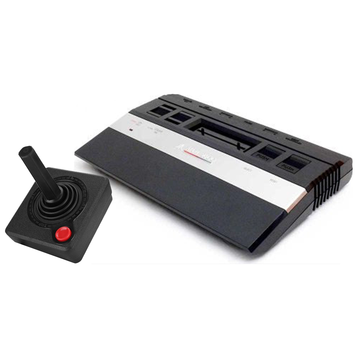 Atari 2600 Jr. System (Small Rainbow)