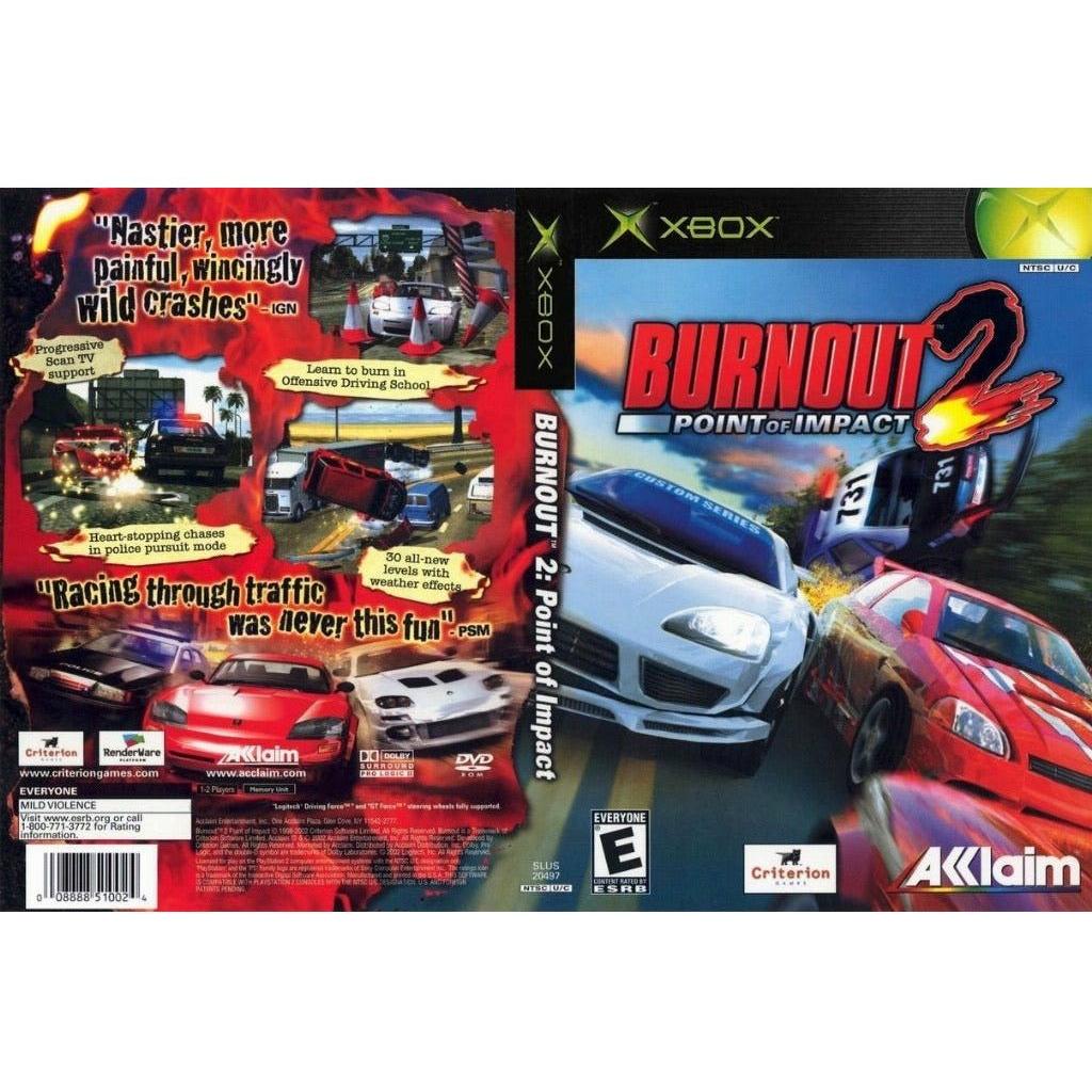 XBOX - Burnout 2 Point d'impact