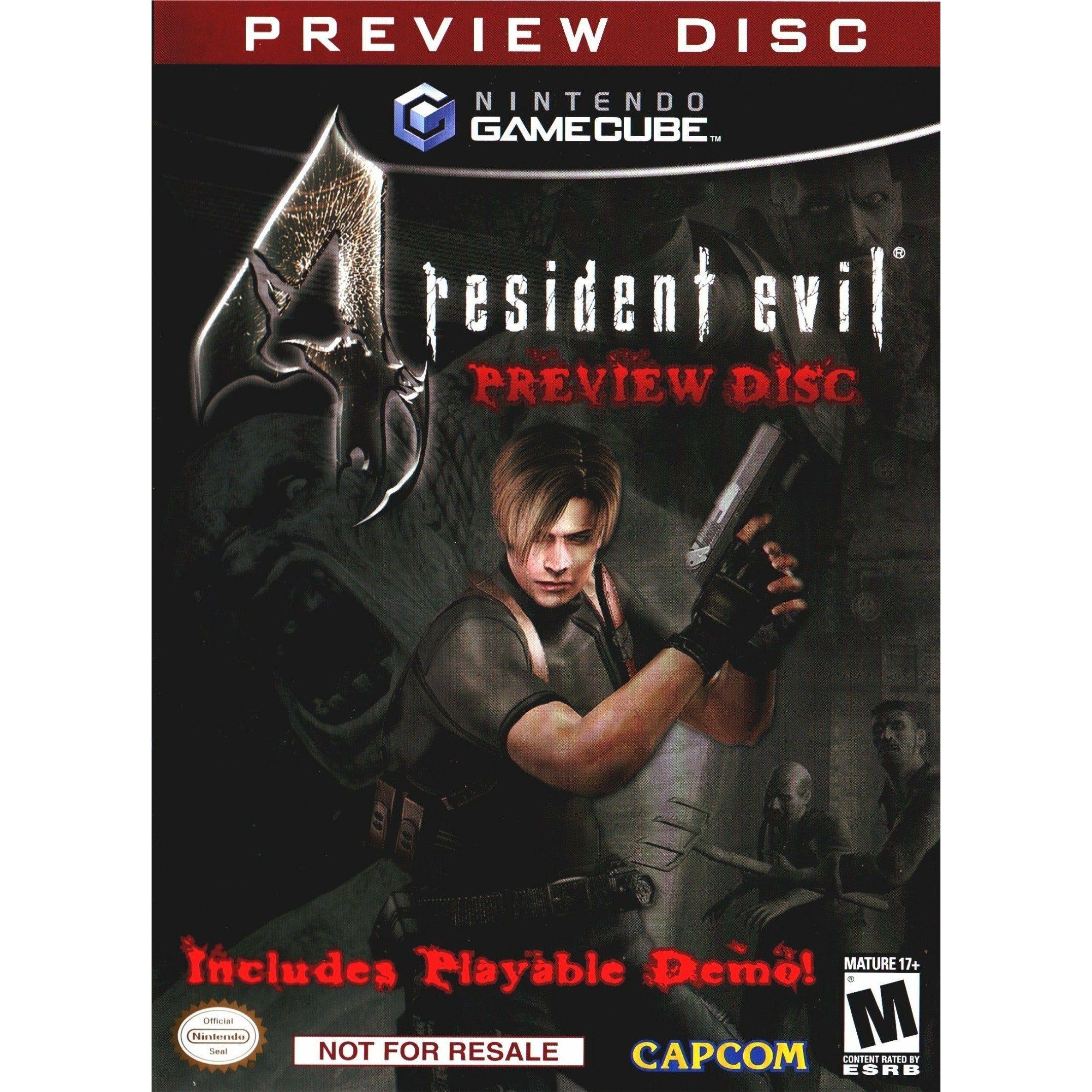 GameCube - Resident Evil 4 Preview Disc