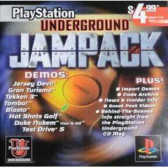 PS1 - Disque de démonstration PlayStation Underground JAMPACK