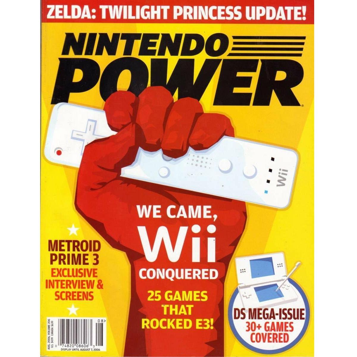 Nintendo Power Magazine (#206) - Complete and/or Good Condition