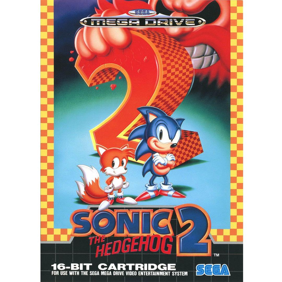 Mega Drive - Sonic The Hedgehog 2 (In Case)