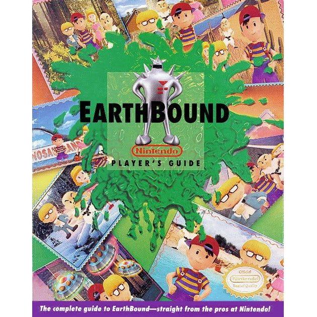 SNES - EarthBound Nintendo Player's Guide (Manual)