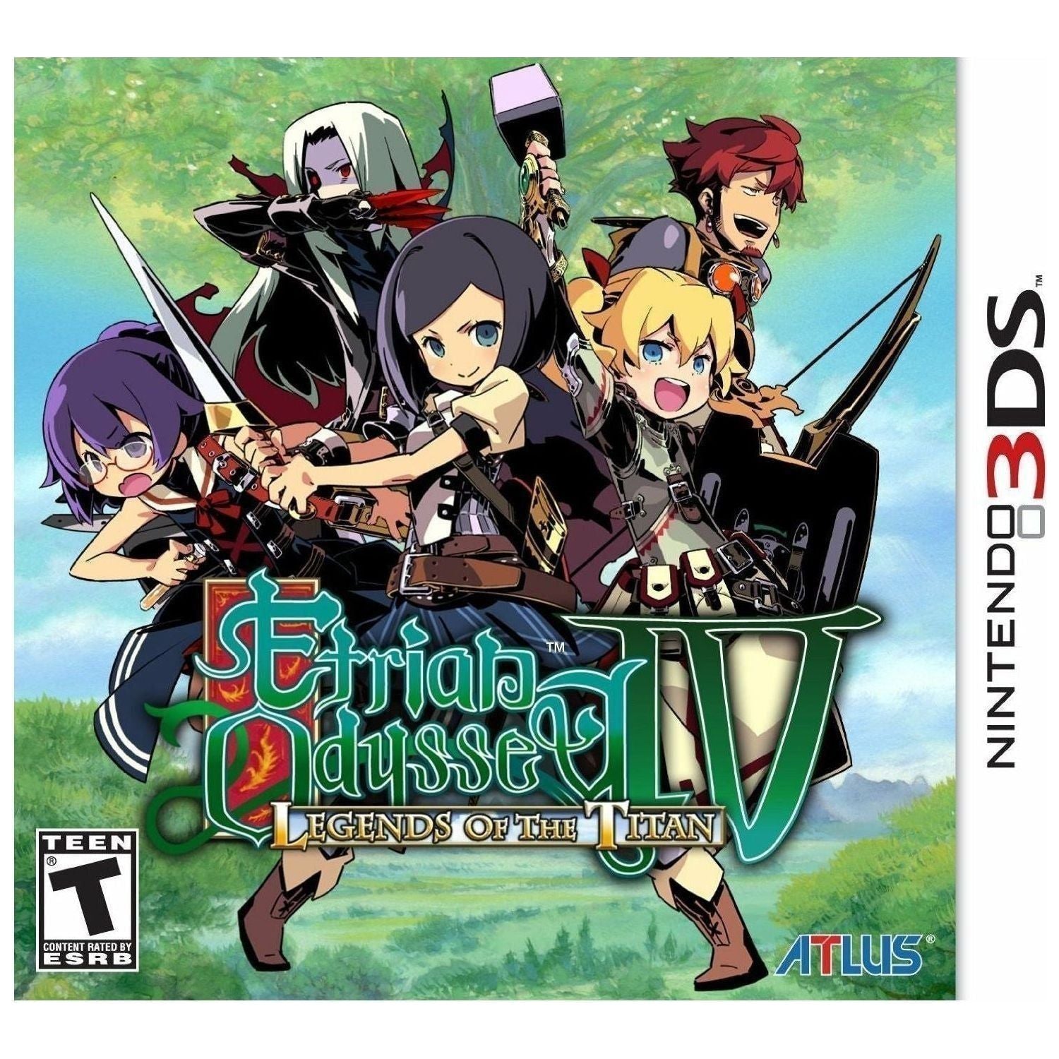 3DS - Etrian Odyssey IV Légendes du Titan (Au cas où)