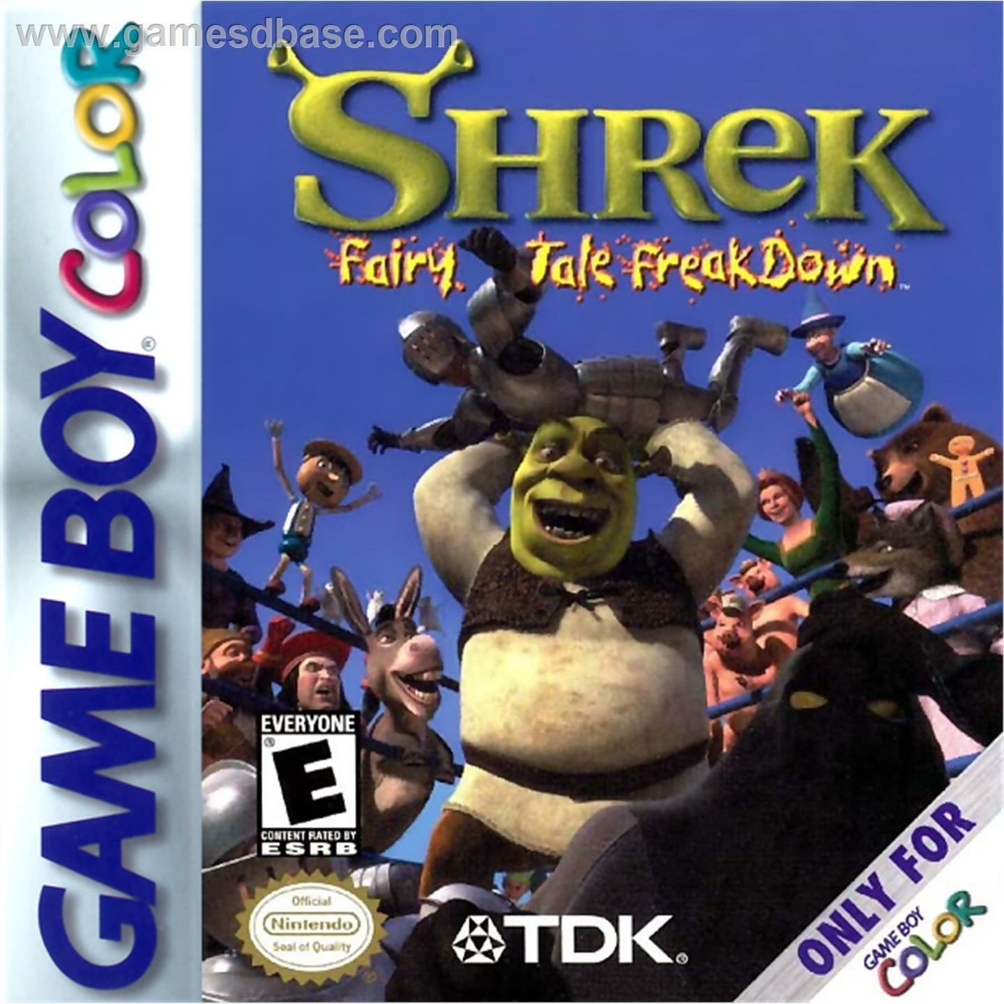 GBC - Shrek Fairy Tale Freakdown (Cartridge Only)
