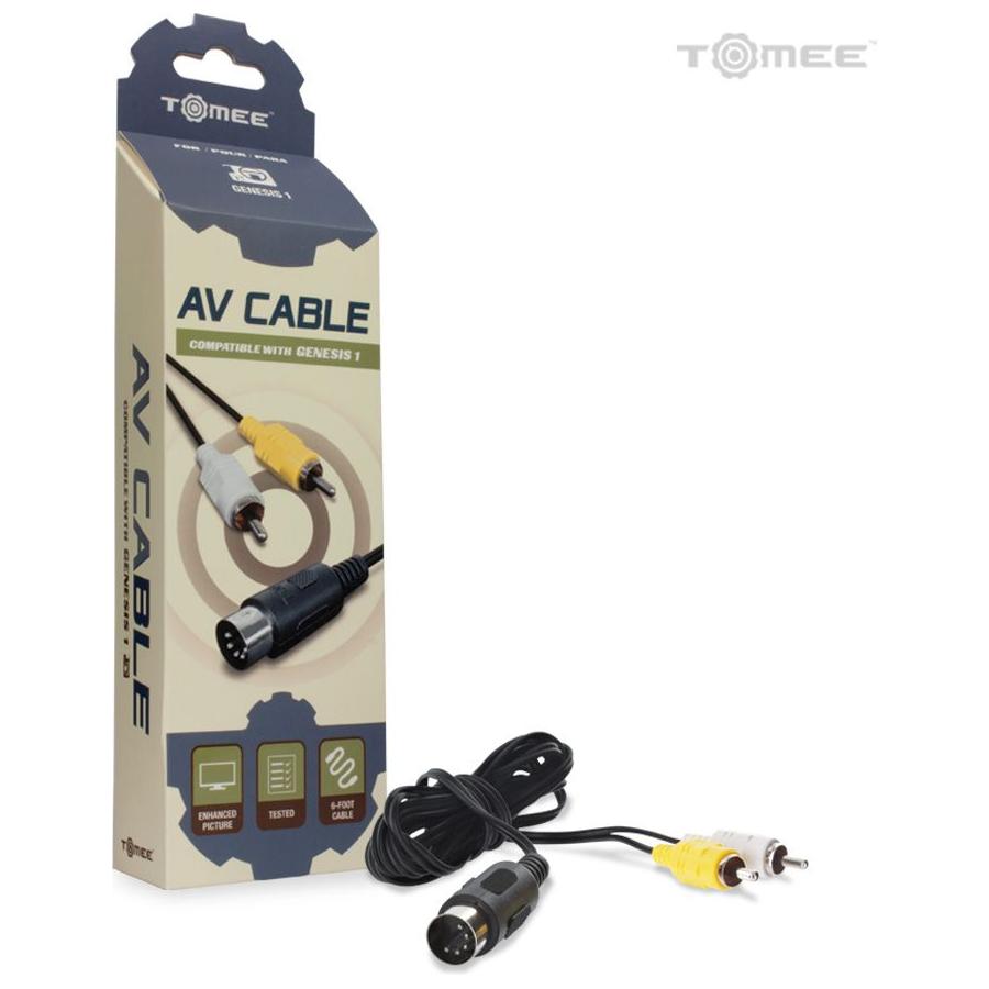 Genesis Model 1 & Master System Audio Video Cable (RCA)