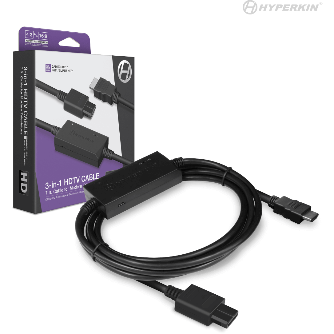 HDMI Cable Adapter for SNES/N64/GameCube Consoles